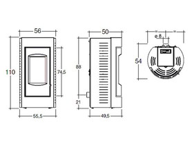 Piec wolnostojący OLEA LP9 9 kW Invicta