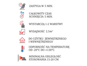 HQS spray lakier farba przeźroczysta utrwalająca do tworzywa sztucznego plastiku 400ml 